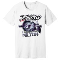 I Survived Hurricane Milton 2024 Premium T-Shirt