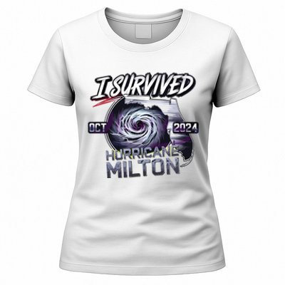 I Survived Hurricane Milton 2024 Women's T-Shirt