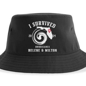 I Survived Hurricane Milton 2024 Sustainable Bucket Hat