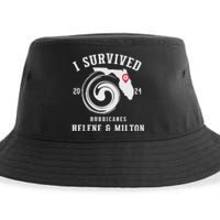 I Survived Hurricane Milton 2024 Sustainable Bucket Hat