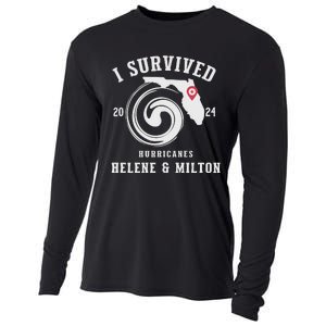 I Survived Hurricane Milton 2024 Cooling Performance Long Sleeve Crew