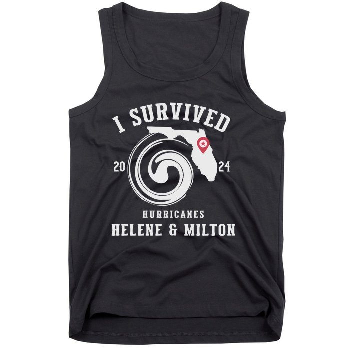 I Survived Hurricane Milton 2024 Tank Top