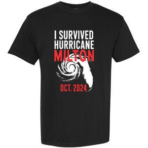 I Survived Hurricane Milton 2024 Garment-Dyed Heavyweight T-Shirt