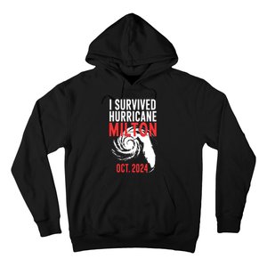 I Survived Hurricane Milton 2024 Hoodie