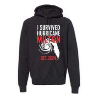 I Survived Hurricane Milton 2024 Premium Hoodie