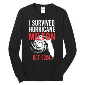 I Survived Hurricane Milton 2024 Tall Long Sleeve T-Shirt