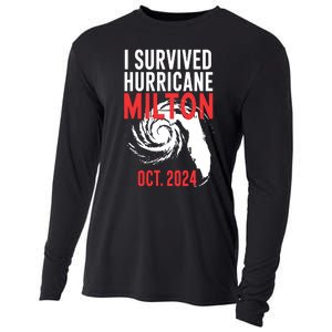 I Survived Hurricane Milton 2024 Cooling Performance Long Sleeve Crew