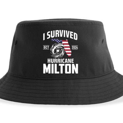 I Survived Hurricane Milton 2024 Sustainable Bucket Hat