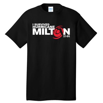 I Survived Hurricane Milton October 2024 Tall T-Shirt