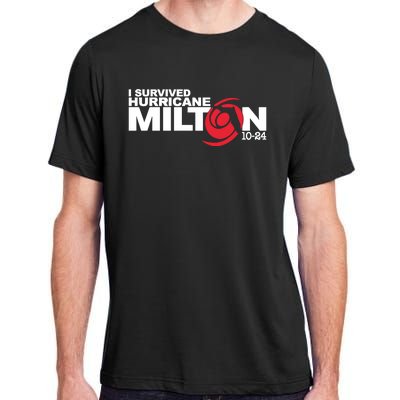 I Survived Hurricane Milton October 2024 Adult ChromaSoft Performance T-Shirt