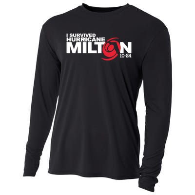 I Survived Hurricane Milton October 2024 Cooling Performance Long Sleeve Crew