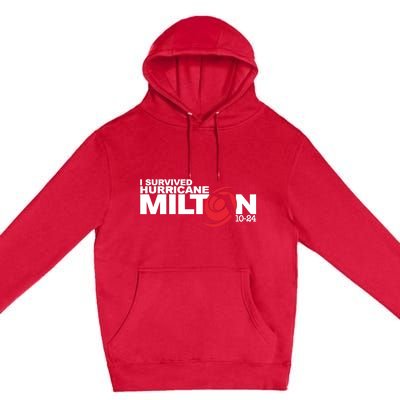 I Survived Hurricane Milton October 2024 Premium Pullover Hoodie