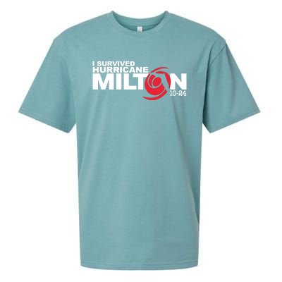 I Survived Hurricane Milton October 2024 Sueded Cloud Jersey T-Shirt