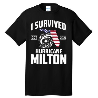 I Survived Hurricane Milton Tall T-Shirt