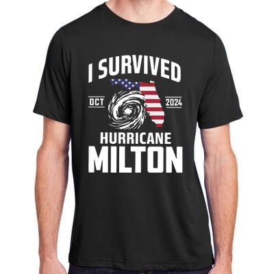 I Survived Hurricane Milton Adult ChromaSoft Performance T-Shirt