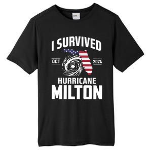 I Survived Hurricane Milton Tall Fusion ChromaSoft Performance T-Shirt