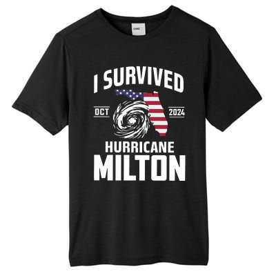 I Survived Hurricane Milton Tall Fusion ChromaSoft Performance T-Shirt