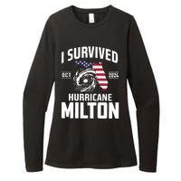 I Survived Hurricane Milton Womens CVC Long Sleeve Shirt