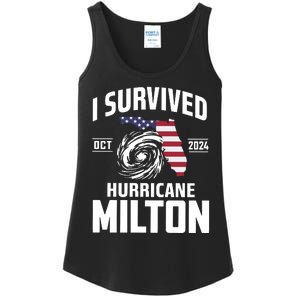 I Survived Hurricane Milton Ladies Essential Tank