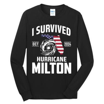 I Survived Hurricane Milton Tall Long Sleeve T-Shirt