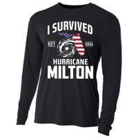 I Survived Hurricane Milton Cooling Performance Long Sleeve Crew