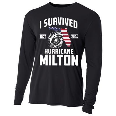 I Survived Hurricane Milton Cooling Performance Long Sleeve Crew