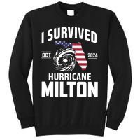 I Survived Hurricane Milton Tall Sweatshirt