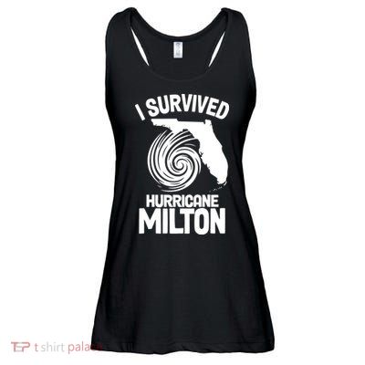 I Survived Hurricane Milton Florida Strong Ladies Essential Flowy Tank