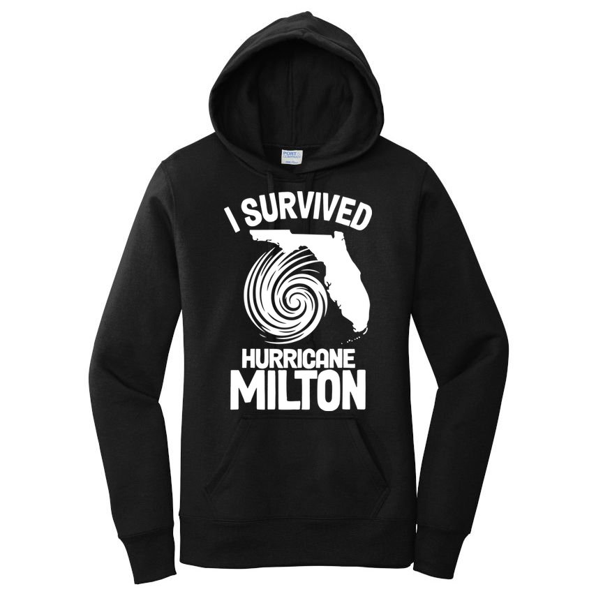 I Survived Hurricane Milton Florida Strong Women's Pullover Hoodie