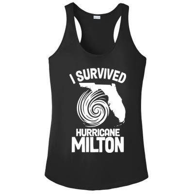 I Survived Hurricane Milton Florida Strong Ladies PosiCharge Competitor Racerback Tank