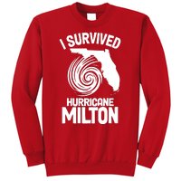 I Survived Hurricane Milton Florida Strong Sweatshirt