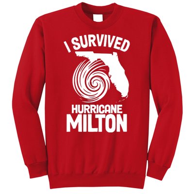 I Survived Hurricane Milton Florida Strong Sweatshirt