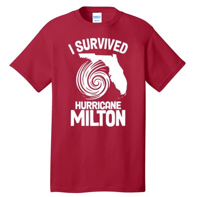 I Survived Hurricane Milton Florida Strong Tall T-Shirt