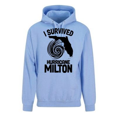 I Survived Hurricane Milton Florida Strong Unisex Surf Hoodie