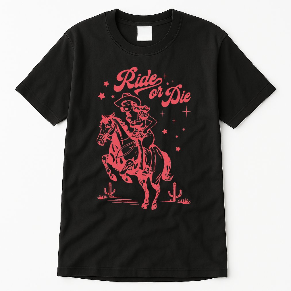 I Should Have Been A Cowgirl Player Bull Riding Tall T-Shirt