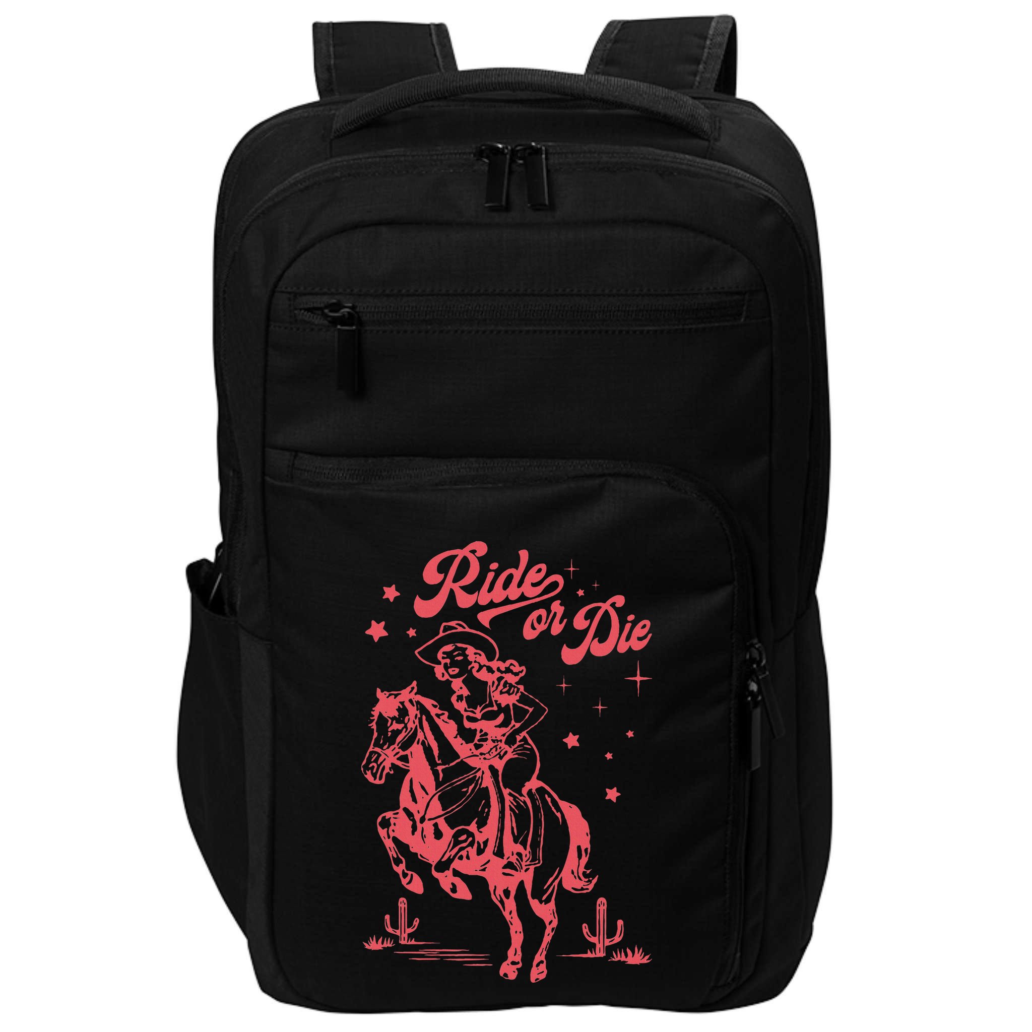 I Should Have Been A Cowgirl Player Bull Riding Impact Tech Backpack