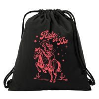 I Should Have Been A Cowgirl Player Bull Riding Drawstring Bag