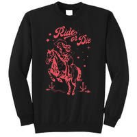 I Should Have Been A Cowgirl Player Bull Riding Tall Sweatshirt