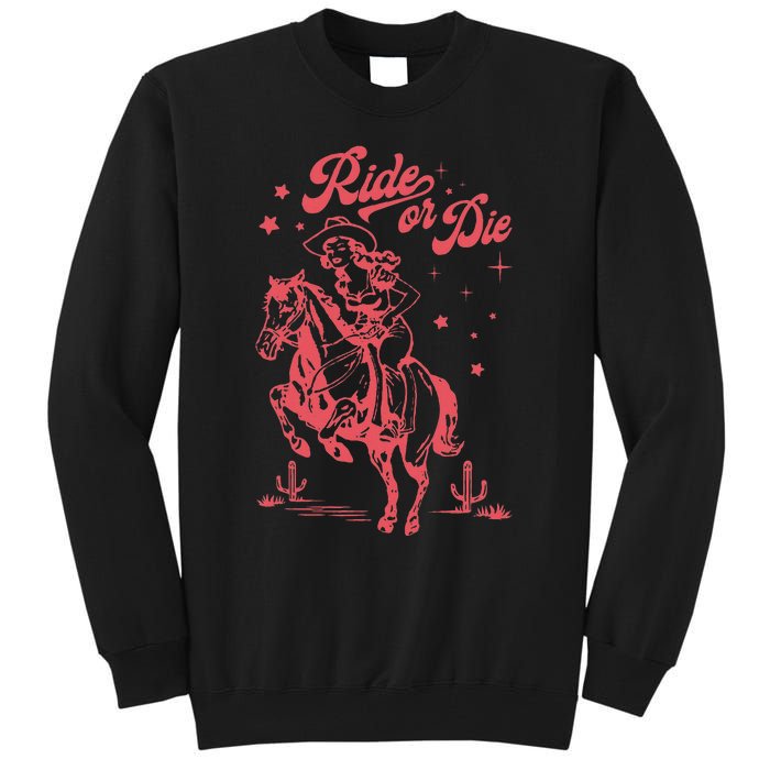 I Should Have Been A Cowgirl Player Bull Riding Tall Sweatshirt