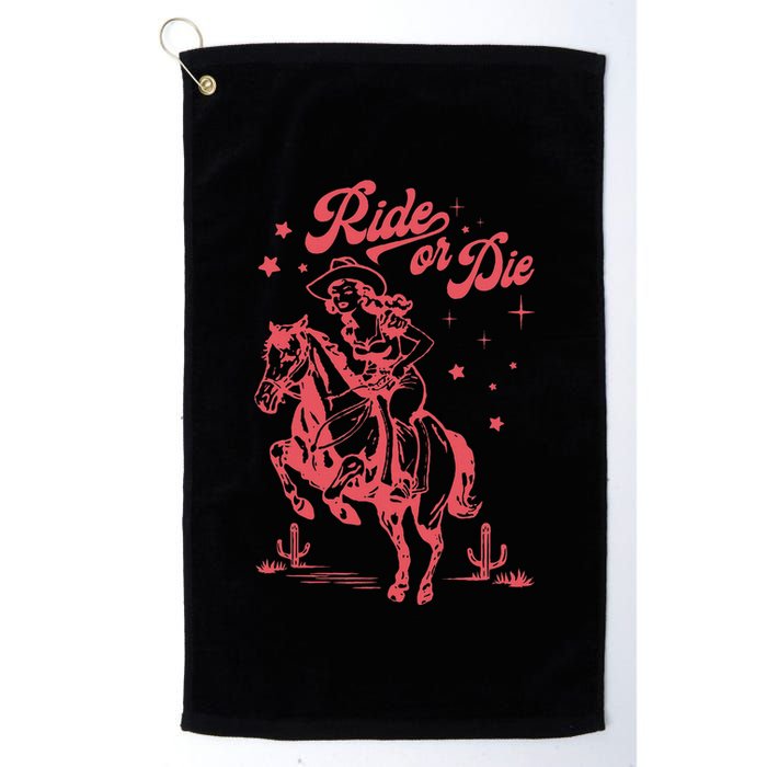 I Should Have Been A Cowgirl Player Bull Riding Golf Towel