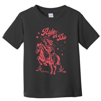 I Should Have Been A Cowgirl Player Bull Riding Toddler T-Shirt