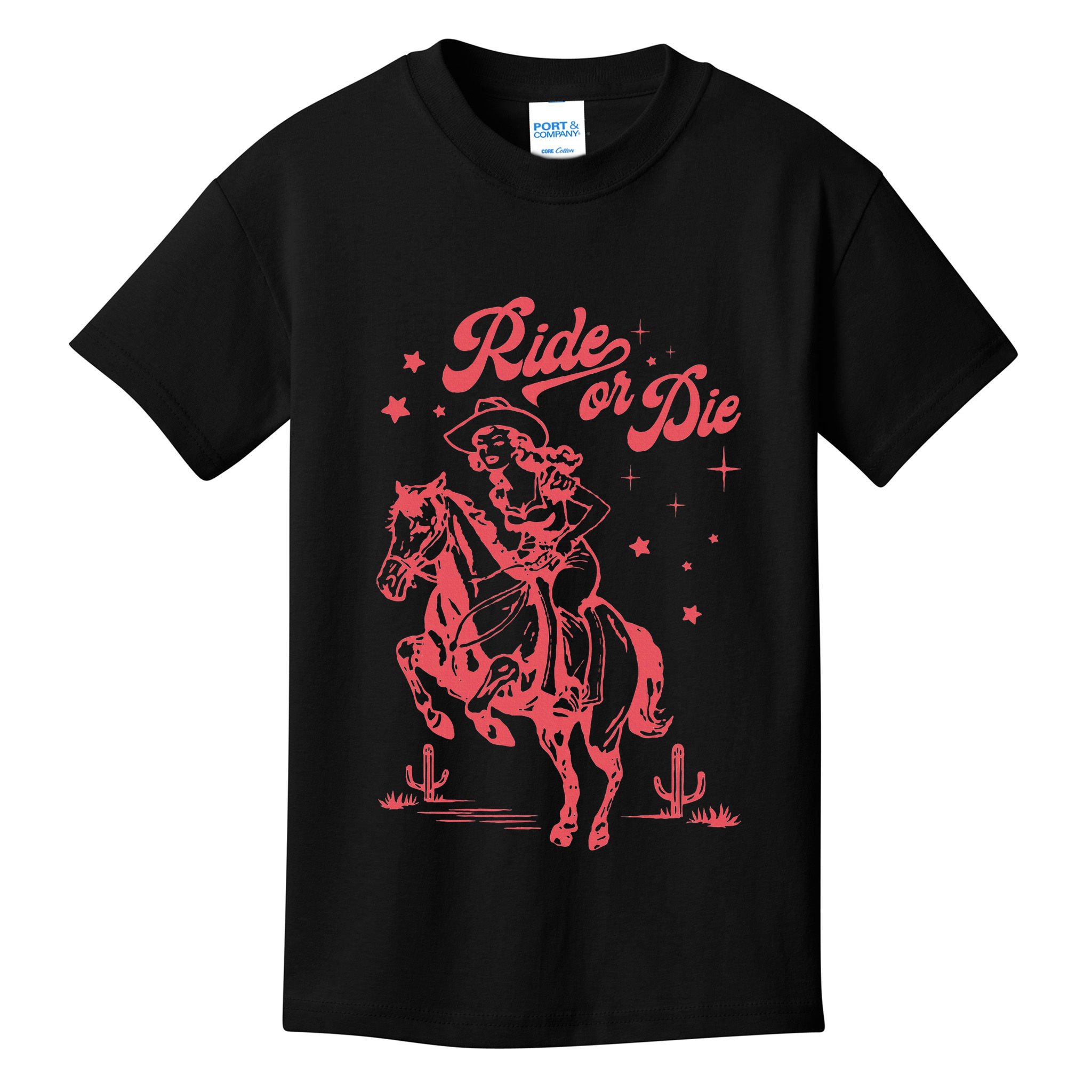 I Should Have Been A Cowgirl Player Bull Riding Kids T-Shirt