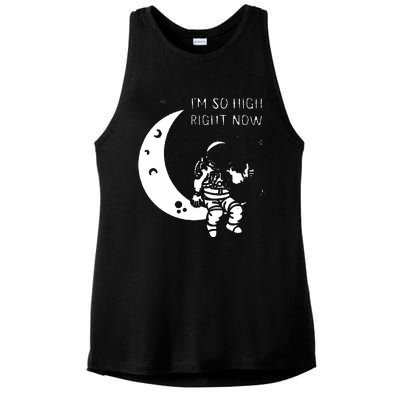 I'm So High Right Now Ladies PosiCharge Tri-Blend Wicking Tank