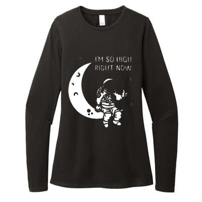 I'm So High Right Now Womens CVC Long Sleeve Shirt