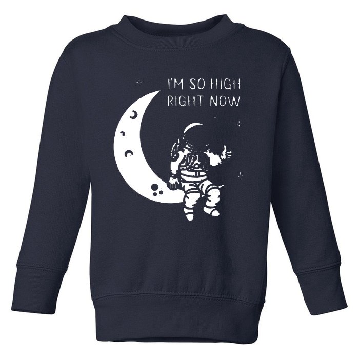 I'm So High Right Now Toddler Sweatshirt