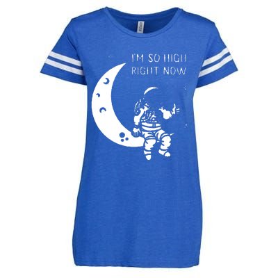 I'm So High Right Now Enza Ladies Jersey Football T-Shirt