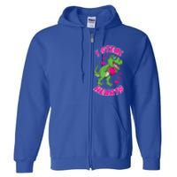 I Steal Hearts Dinosaur Valentines Day Gift Full Zip Hoodie