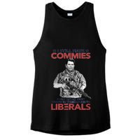 I Still Hate Commies Even After They Changed Their Name To Liberals Ladies PosiCharge Tri-Blend Wicking Tank