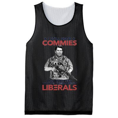 I Still Hate Commies Even After They Changed Their Name To Liberals Mesh Reversible Basketball Jersey Tank