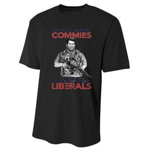 I Still Hate Commies Even After They Changed Their Name To Liberals Performance Sprint T-Shirt